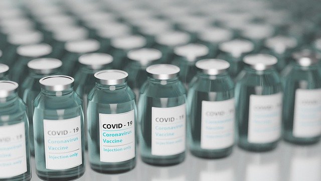 COVID vaccine viles
